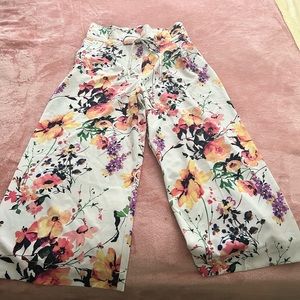 Floral Palazzo pants